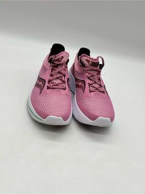 Saucony Kinvara 14 Women’s Sz 10.5 Rose Peony Sprig Mesh Running Sneakers Shoes.